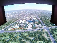 池州沉浸式四折幕片源,CAVE空间三折幕五折幕数字投影沙盘